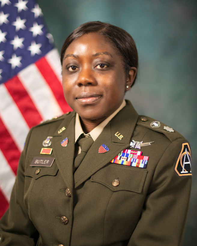 Official headshot of LTC Mbukoyo O. Butler
